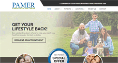 Desktop Screenshot of pamerchiropractic.com